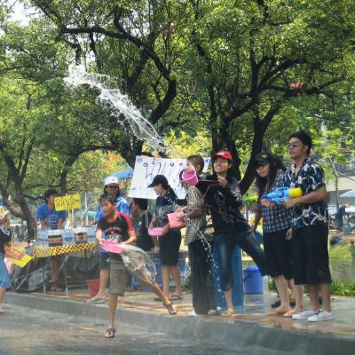 Talk Travel Asia: Episode 61 Interesting Asian Holidays: Songkran Thai New Year in Chiang Mai: Photo by Trevor Ranges